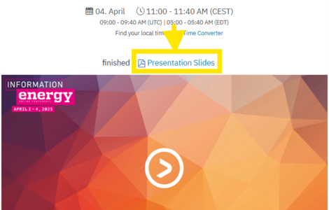 Information Energy Slides